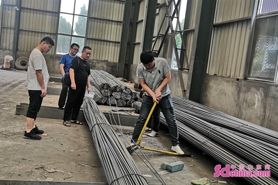 開發區綜合監管部市場監管局開展2021年重點建材監督抽查